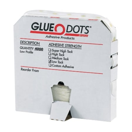 Glue Dots Glue Dots, Clear, Dot GD104
